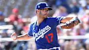 Los Angeles Dodgers reliever Joe Kelly