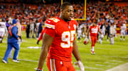 Chiefs DT Chris Jones doesn't seem like he's playing in the AFC Championship Game