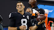 Marcus Mariota empieza a sonar para los Patriots 