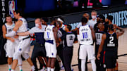 Doncic y Morris tuvieron fuerte incidente