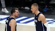 Luka Doncic y Kristaps Porzingis son las estrellas de los Mavs