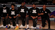 La NBA ha sido uno de los escenarios de protesta ante las injusticias