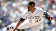 Los Angeles Dodgers v Colorado Rockies