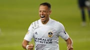 Chicharito Hernández con Los Angeles Galaxy 