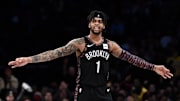 Los Angeles Lakers v Brooklyn Nets