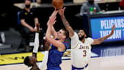 Davis jugó 14 minutos y anotó 15 puntos ante los Nuggets