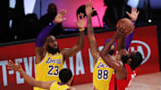 Lakers están arriba 3-1 en la serie ante Rockets