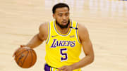 Horton-Tucker fue renovado por los Lakers y hay mucha expectativa sobre su rol
