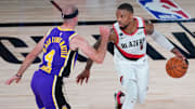 El base ha sido el mejor jugador de los Blazers en los partidos realizados en Orlando