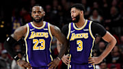 El duo estelar de los Lakers continúa liderando el equipo con la mejor marca de la liga