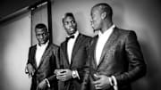 Paul Pogba bersama dua saudaranya, Florentin dan Mathias