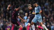 Aguero contra Barcelona