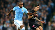 Di María e Fernandinho são remanescentes do último encontro de Champions entre PSG e City