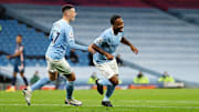Phil Foden (left) and Raheem Sterling (right) have both been heavily involved in Manchester City's start to the season