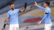 Mahrez netted a hat-trick against Burnley