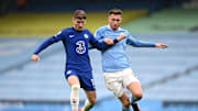 Aymeric Laporte im Duell mit Timo Werner