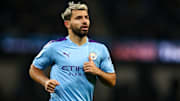 Sergio Agüero face à Chelsea cette saison. 