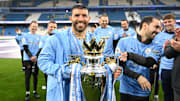 Aguero y su último título en Manchester City