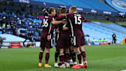 Leicester beat Manchester City 5-2 to go top of the Premier League table
