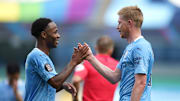 Sterling y De Bruyne, dos de los mejores futbolistas de un Manchester City repleto de figuras.