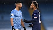 Riyad Mahrez et Neymar. 