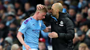 Kevin De Bruyne, fundamental en el esquema de Pep Guardiola