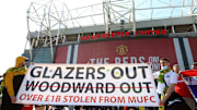 Manchester United Supporters Protest Against The Glazer Ownership
