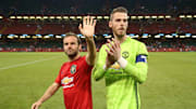 Mata y De Gea