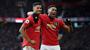 Marcus Rashford and Anthony Martial feature in this combined XI of players from this season's FA Cup semi finalists