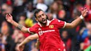 Bruno Fernandes pendant la pré-saison