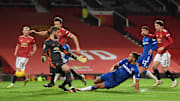 À cette seconde précise, Manchester United s'est fait reprendre par Everton. C'était la dernière du match...