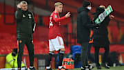 Mal wieder nur eingewechselt: Van de Beek (hier beim Ligapokal-Spiel gegen den Stadtrivalen City Anfang des Jahres)
