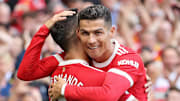 Bruno Fernandes e Cristiano Ronaldo