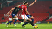 Anthony Martial a inscrit un doublé contre Southampton mercredi soir.