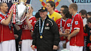 Manchester United's manager Sir Alex Fer...