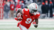 Ohio State Buckeyes wide receivers Binjimen Victor and Austin Mack literally chose to play for Daniel Jones instead of former teammate Dwayne Haskins.