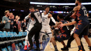 Elfrid Payton, Marcus Morris and the New York Knicks Fight the Memphis Grizzlies