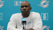 Miami Dolphins head coach Brian Flores