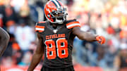 Cleveland Browns tight end Demetrius Harris