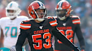 Cleveland Browns linebacker Joe Schobert