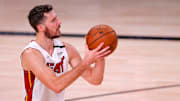Goran Dragic se lesionó el pie en el primer juego de Las Finales de la NBA