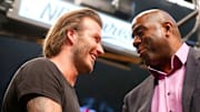 Magic Johnson y Beckham se cruzaron en un partido de NBA entre Miami Heat y Brooklyn Nets. Hoy ambos tienen su equipo de fútbol en Estados Unidos