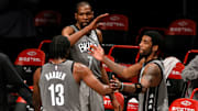 James Harden, Kevin Durant y Kyrie Irving fueron uno de los mejores Big Three de la NBA la campaña pasada