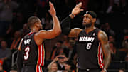 Wade y James lideraron al Heat a dos campeonatos de la NBA