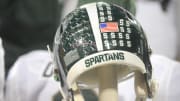 Michigan State Spartans football helmet