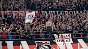 Tifosi del Milan nell'ultima gara col Cagliari