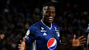 Millonarios v America de Cali - Liga Aguila 2019 II - Andrés Román regresó a Millonarios tras su pase frustrado por Boca.