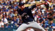 Milwaukee Brewers v Los Angeles Dodgers