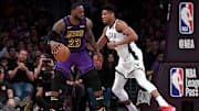 LeBron James y Giannis Antetokounmpo son dos de los mejores jugadores de la NBA en la actualidad