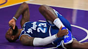 Los Lakers tienen a LeBron en observación luego del partido ante los Timberwolves